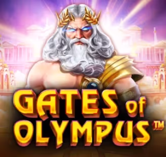 Gates of Olympus slot showcasing a powerful god.